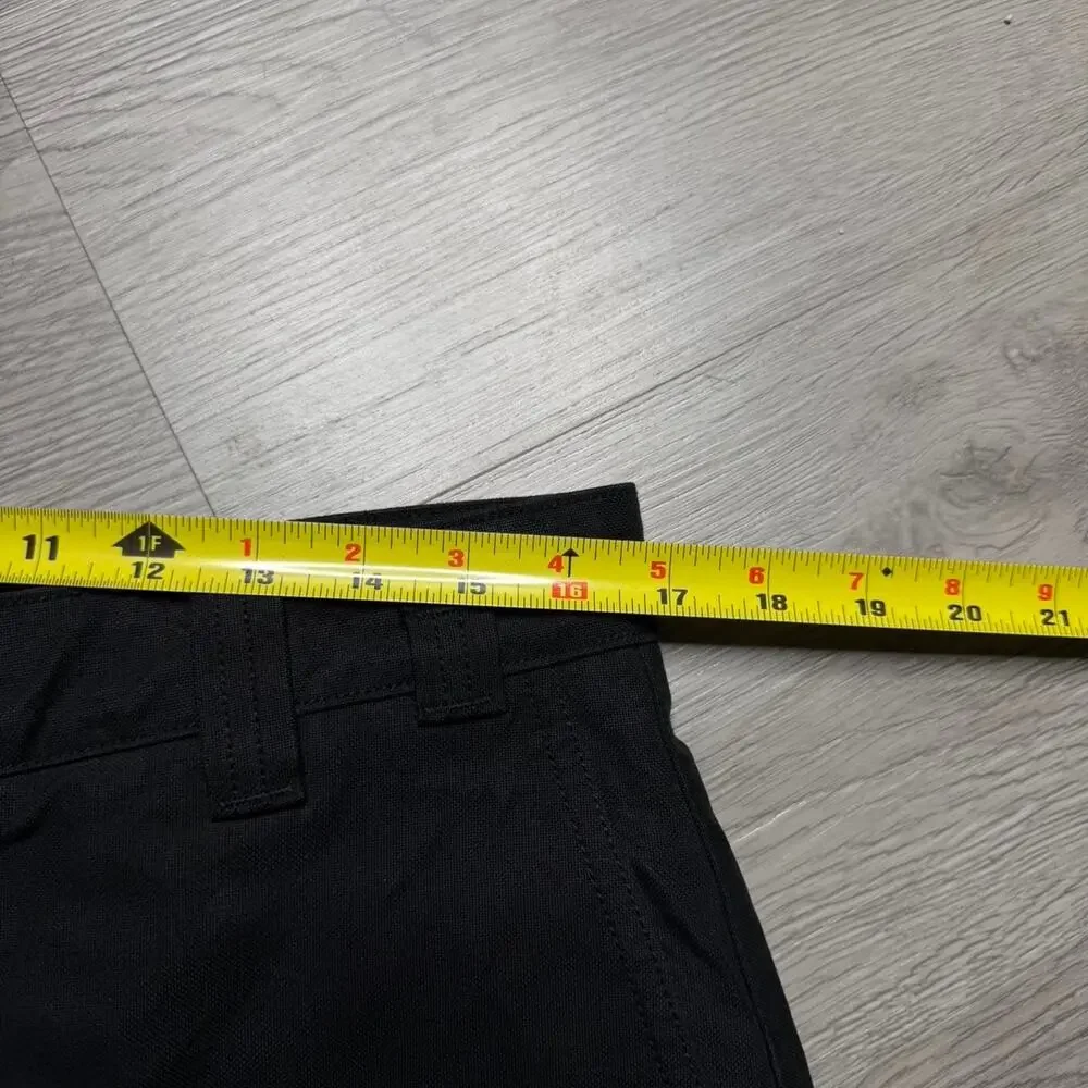 Phipps Double Knee Casual Chino Pants Size 34 Black